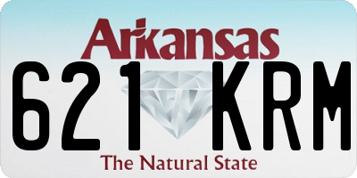 AR license plate 621KRM