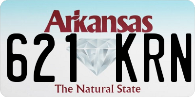 AR license plate 621KRN