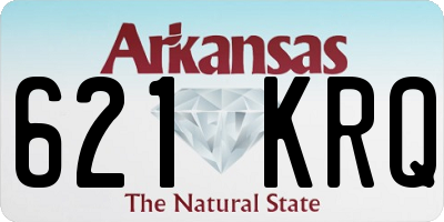 AR license plate 621KRQ