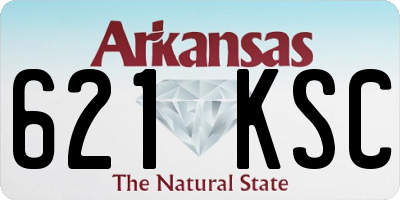 AR license plate 621KSC