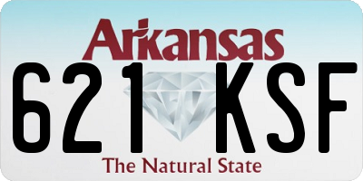 AR license plate 621KSF