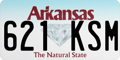 AR license plate 621KSM