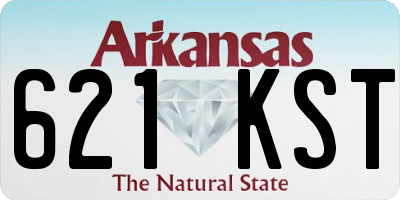 AR license plate 621KST