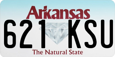 AR license plate 621KSU