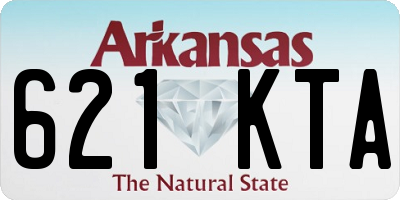 AR license plate 621KTA