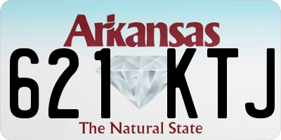 AR license plate 621KTJ