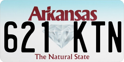 AR license plate 621KTN