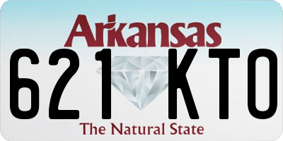 AR license plate 621KTO