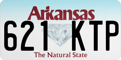 AR license plate 621KTP