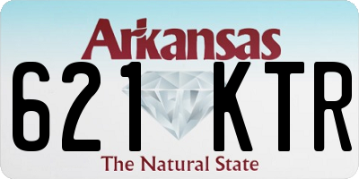 AR license plate 621KTR