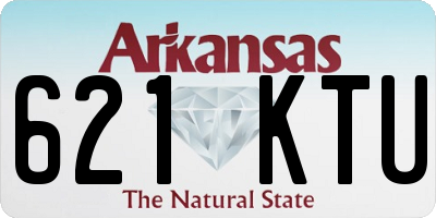AR license plate 621KTU