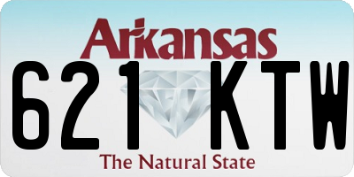 AR license plate 621KTW