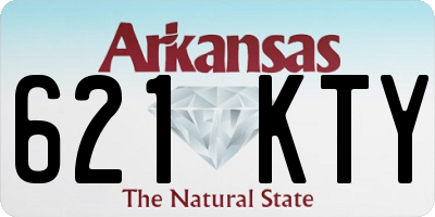 AR license plate 621KTY
