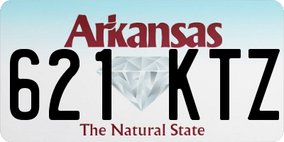 AR license plate 621KTZ