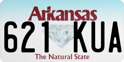 AR license plate 621KUA