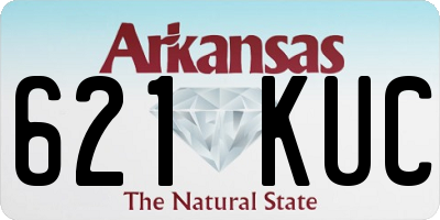 AR license plate 621KUC