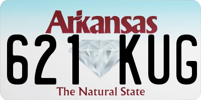 AR license plate 621KUG
