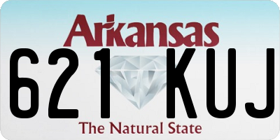AR license plate 621KUJ