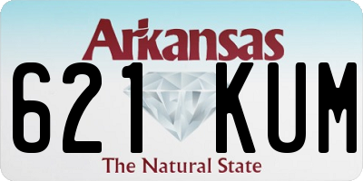 AR license plate 621KUM