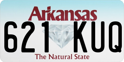 AR license plate 621KUQ