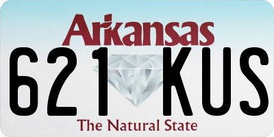 AR license plate 621KUS