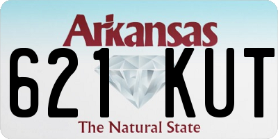 AR license plate 621KUT