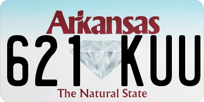 AR license plate 621KUU