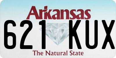 AR license plate 621KUX