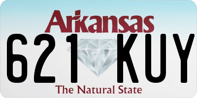 AR license plate 621KUY