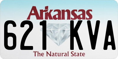 AR license plate 621KVA