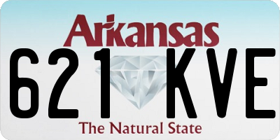 AR license plate 621KVE