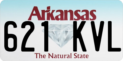 AR license plate 621KVL