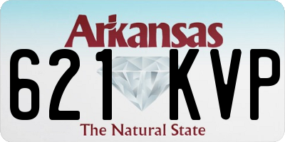 AR license plate 621KVP