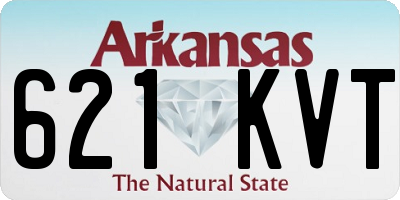 AR license plate 621KVT