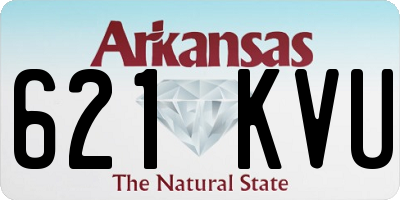 AR license plate 621KVU