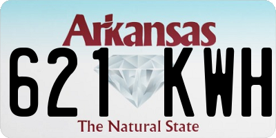AR license plate 621KWH