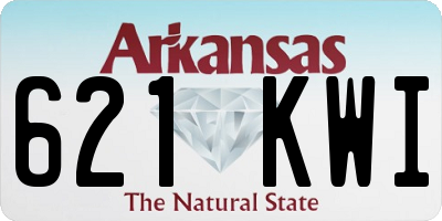 AR license plate 621KWI