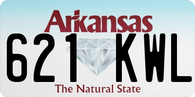AR license plate 621KWL