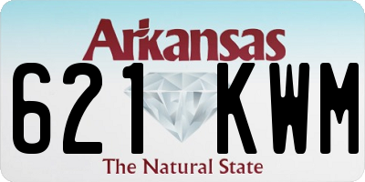 AR license plate 621KWM