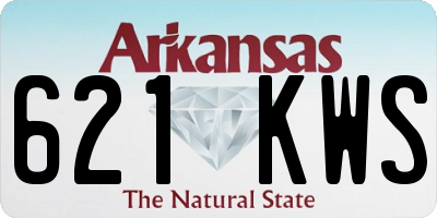 AR license plate 621KWS