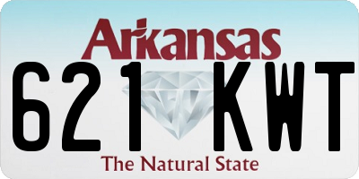 AR license plate 621KWT