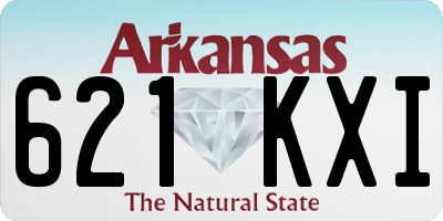 AR license plate 621KXI