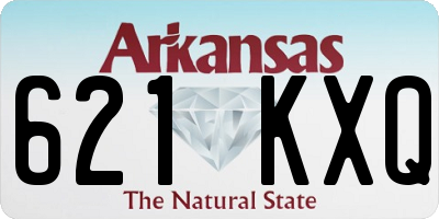 AR license plate 621KXQ