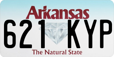 AR license plate 621KYP