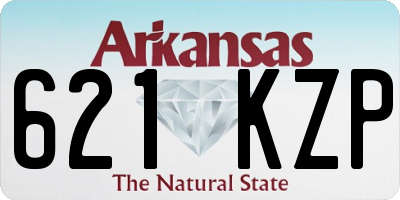 AR license plate 621KZP