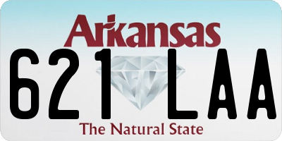 AR license plate 621LAA