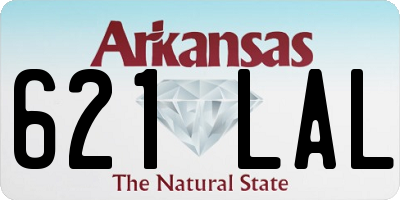 AR license plate 621LAL