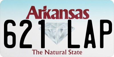 AR license plate 621LAP