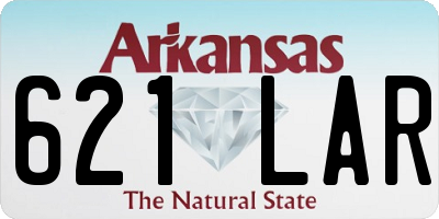 AR license plate 621LAR