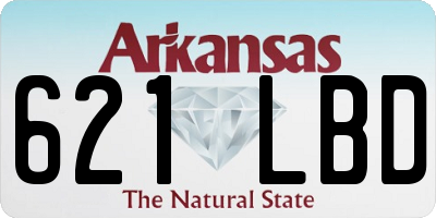 AR license plate 621LBD